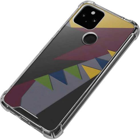 Sneakerhead Geometric Google Pixel 5 Clear Case
